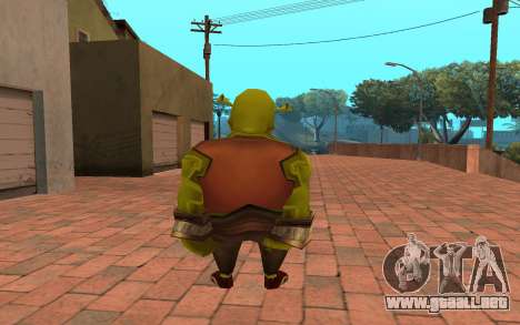 Fat Shrek Funny para GTA San Andreas