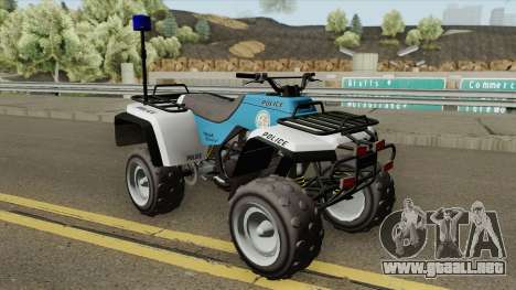 ATV Police GTA V para GTA San Andreas