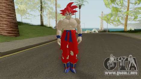 Goku Red para GTA San Andreas