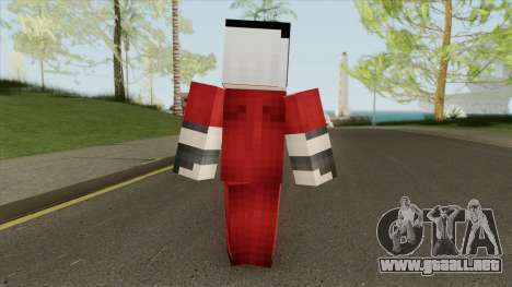 Dante (Devil May Cry) Minecraft Version para GTA San Andreas