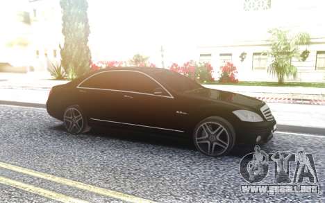 Mercedes-Benz W221 S63 AMG para GTA San Andreas