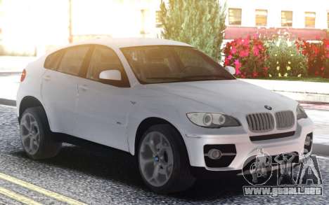 BMW X6 2008 E71 para GTA San Andreas