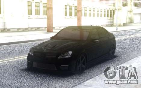 Mercedes-Benz C63 AMG para GTA San Andreas