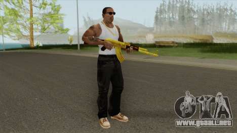 COD: MW1 AK-47 (Gold) para GTA San Andreas