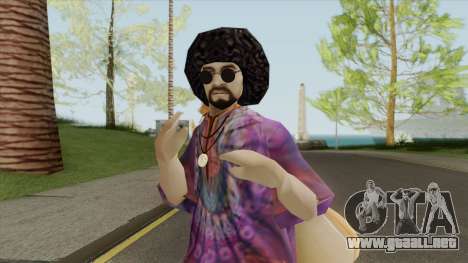 Hippie Skin V5 para GTA San Andreas