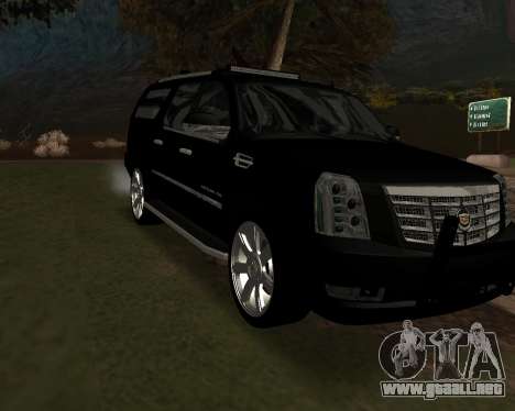 Cadillac Escalade ESV 2008 para GTA San Andreas