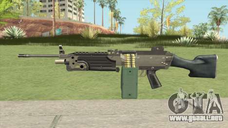 Advanced MG (M249) GTA IV EFLC para GTA San Andreas