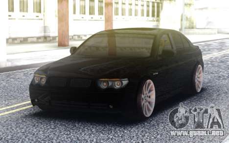 BMW 750i para GTA San Andreas