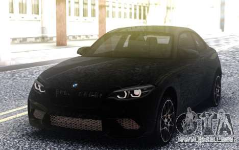 BMW M2 Competition Coupe 2019 para GTA San Andreas