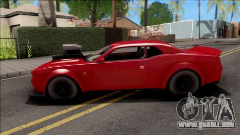 GTA V Bravado Gauntlet Hellfire Custom para GTA San Andreas
