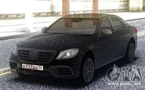 Mercedes-Benz S63 AMG W222 para GTA San Andreas