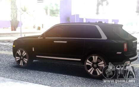 Rolls Royce Cullinan 6 7 AT 700 para GTA San Andreas