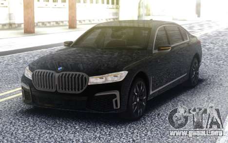 2020 BMW 7 series 740i para GTA San Andreas