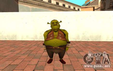 Fat Shrek Funny para GTA San Andreas