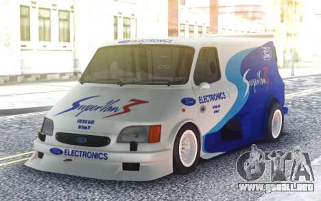 Ford Transit Supervan 3 Custom cars para GTA San Andreas