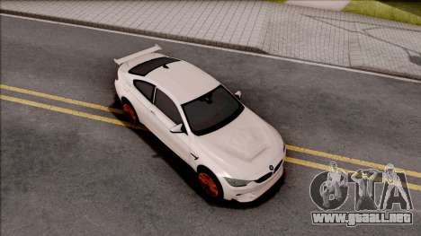 BMW M4 GTS para GTA San Andreas