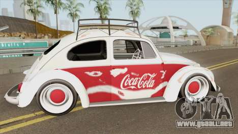 Volkswagen Fusca Coca-Cola Edition para GTA San Andreas