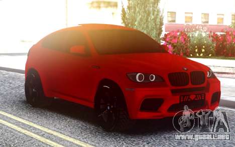 BMW X6 M Sports Activity Coupe para GTA San Andreas