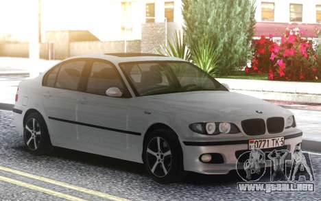 BMW E46 330D para GTA San Andreas