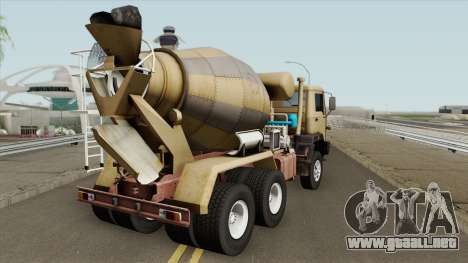 Cement Truck para GTA San Andreas