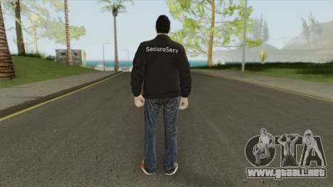 GTA Online Skin The Bodyguard V1 para GTA San Andreas