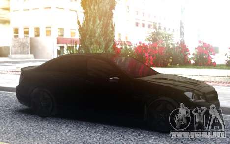 Mercedes-Benz C63 AMG para GTA San Andreas