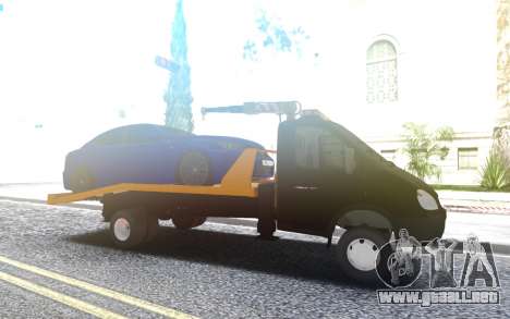 Remolque de camión GAZ-3302 con un Coche en el t para GTA San Andreas