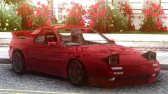 Mazda Savanna RX-7 FC3S Red para GTA San Andreas