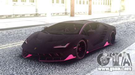 Lamborghini Centenario Pink & Black para GTA San Andreas