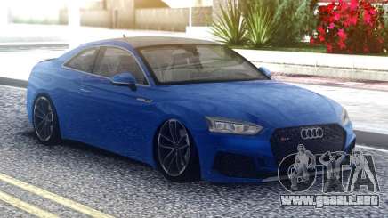 Audi RS5 Blue Coupe para GTA San Andreas