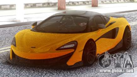 McLaren 600LT 2018 Yellow para GTA San Andreas