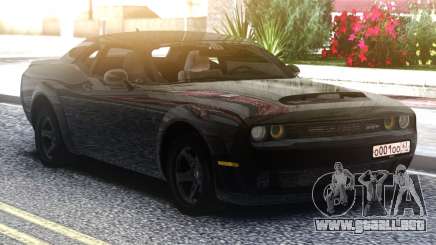 Dodge Challenger SRT Demon para GTA San Andreas