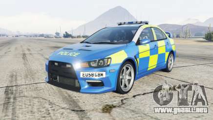 Mitsubishi Lancer Evolution X Essex Police para GTA 5