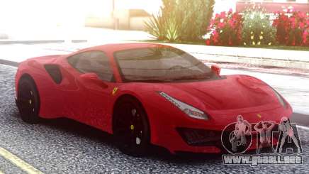 Ferrari 488 Pista 2020 para GTA San Andreas