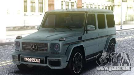 Mercedes-Benz G65 AMG 2013 Grey para GTA San Andreas