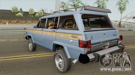 Jeep Wagoneer para GTA San Andreas