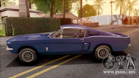 Ford Mustang Shelby GT500 1967 para GTA San Andreas