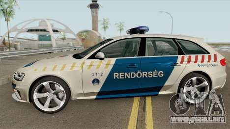 Audi RS4 Avant Magyar Rendorseg para GTA San Andreas