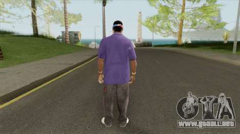 Haitian Gang Skin V3 para GTA San Andreas