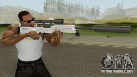 Winter Covert Sniper Rifle (007 Nightfire) para GTA San Andreas