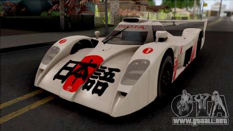 Toyota GT-One Kosuke Matsuura para GTA San Andreas