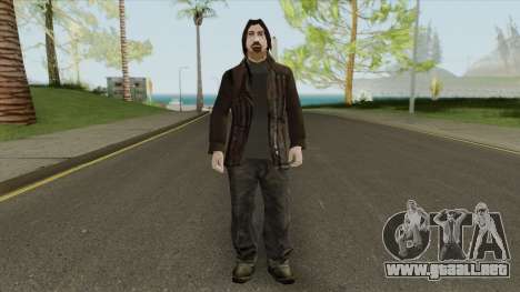 Urban Male Criminal (Dark Brown Leather Jacket) para GTA San Andreas