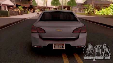 Chevrolet SS 2014 Lowpoly para GTA San Andreas