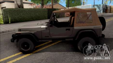 Jeep Wrangler 1988 para GTA San Andreas