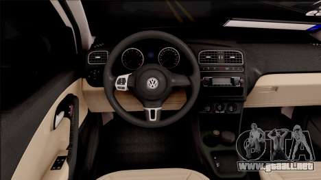 Volkswagen Polo 1.6 TDI-R Negro de Humo para GTA San Andreas