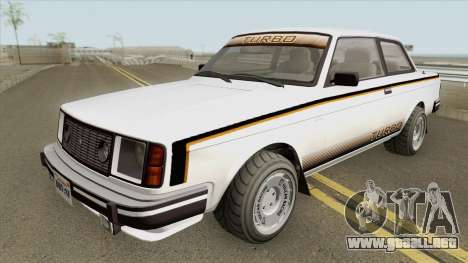 Vulcar Nebula Turbo GTA V (Stock) IVF para GTA San Andreas