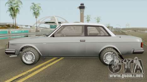 Vulcar Nebula Turbo GTA V (Stock) IVF para GTA San Andreas