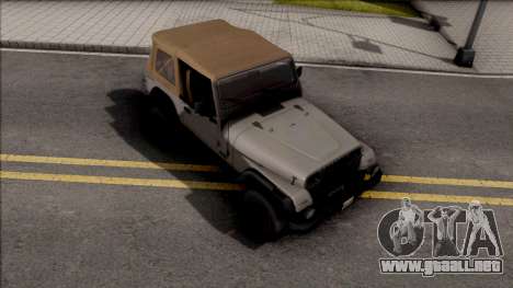 Jeep Wrangler 1988 para GTA San Andreas