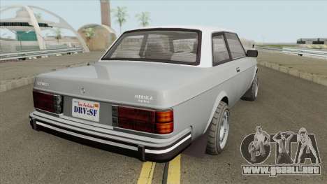 Vulcar Nebula Turbo GTA V (Stock) IVF para GTA San Andreas