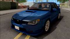 Subaru Impreza WRX STi Blue para GTA San Andreas